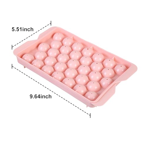 Molde para cubitos de hielo esféricos reutilizable miniatura 2