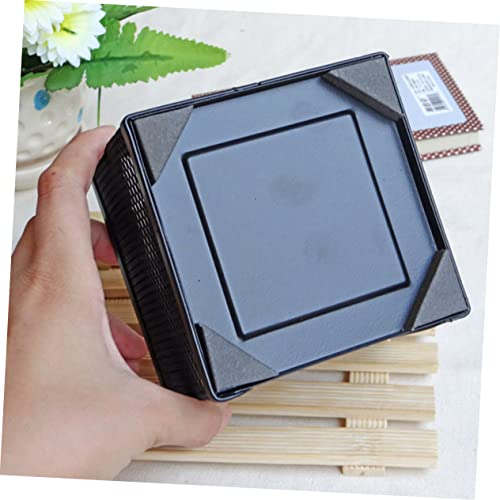 Distributeur de notes autocollantes et porte-notes de bureau noir x3 - 5