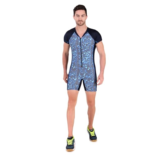 Image of Vector X OMSS-348 Men's Swimming Costume for Multipurpose Wear for Swimming I Diving I Cycling I Aerobics