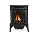Napoleon GDS20NSB Arlington DV Cast Iron Gas Stove, Painted Black