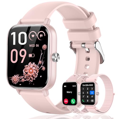 Smartwatch femme appels Bluetooth pour sport et suivi quotidien