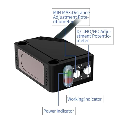 Capteur photoélectrique E3Z-B61 avec détection longue distance 4 m