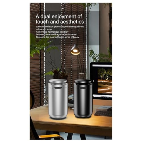 Image of STARQ Smart Car Aroma Diffuser Rechargeable Air Freshener Mist Dispenser with Auto On /Off, 3 Speed Modes & Stylish Interior Decor (S8)