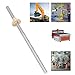 5 Set 100 mm Length T8x8 Lead Screw with Brass Nut, Trapezoidal Lead Screws for Industrial Automation, Stepper Motor Guide