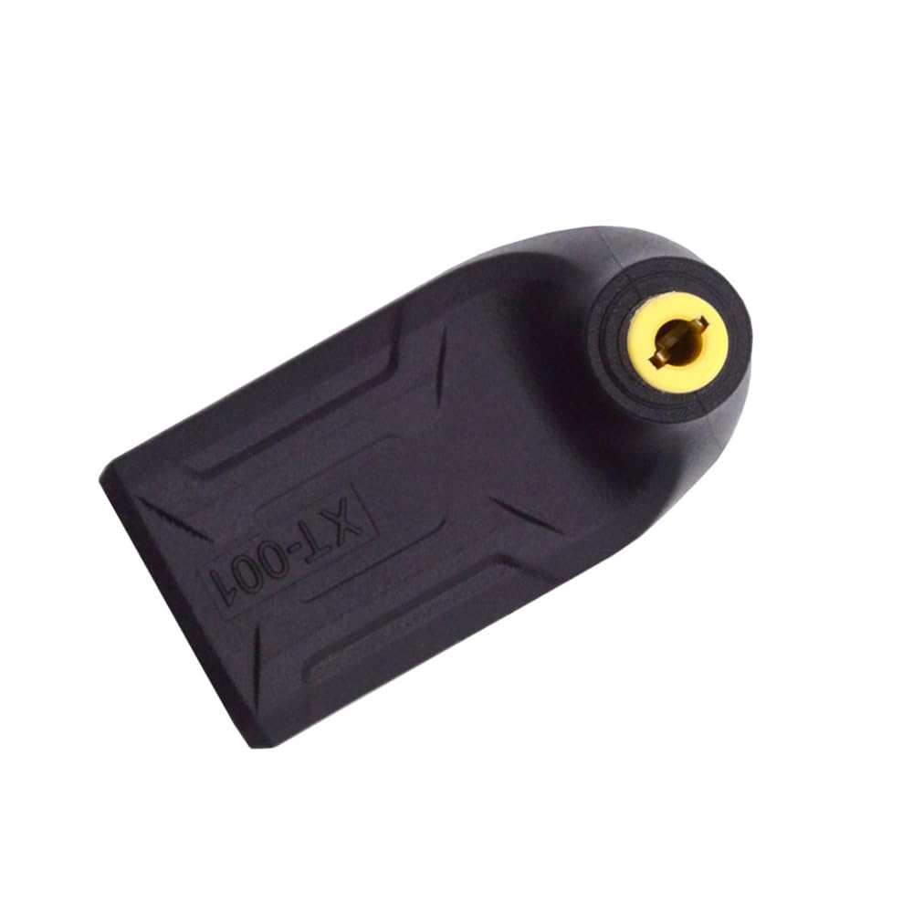 NFHK Adapter XT60 Male SC100 Protocol to DC 5.5x2.5mm Male Fast Charging Angled Vertical Adapter for RC Lipo Battery Quadcopter Multicopter Aeromodelling