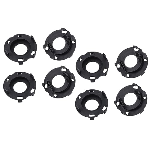 PRETYZOOM 8Pcs Car LED Headlight Holder Adapter Bracket Durable Retainer for Quick Installation Fits Original Headlight Shell Reliable and Stylish Design