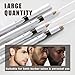 Noerrors 12Pcs White Barber Pencil Set Magic Hairline Pencils for Lineup Beard Shaping Guide Pen with Sharpener Barber Chalk for Men Hair Makeup Design