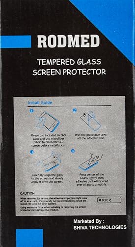 Image of HD Tempered Glass Screen Protector Compatible For Moto G23 With Edge To Edge Coverage And Easy Installation Kit