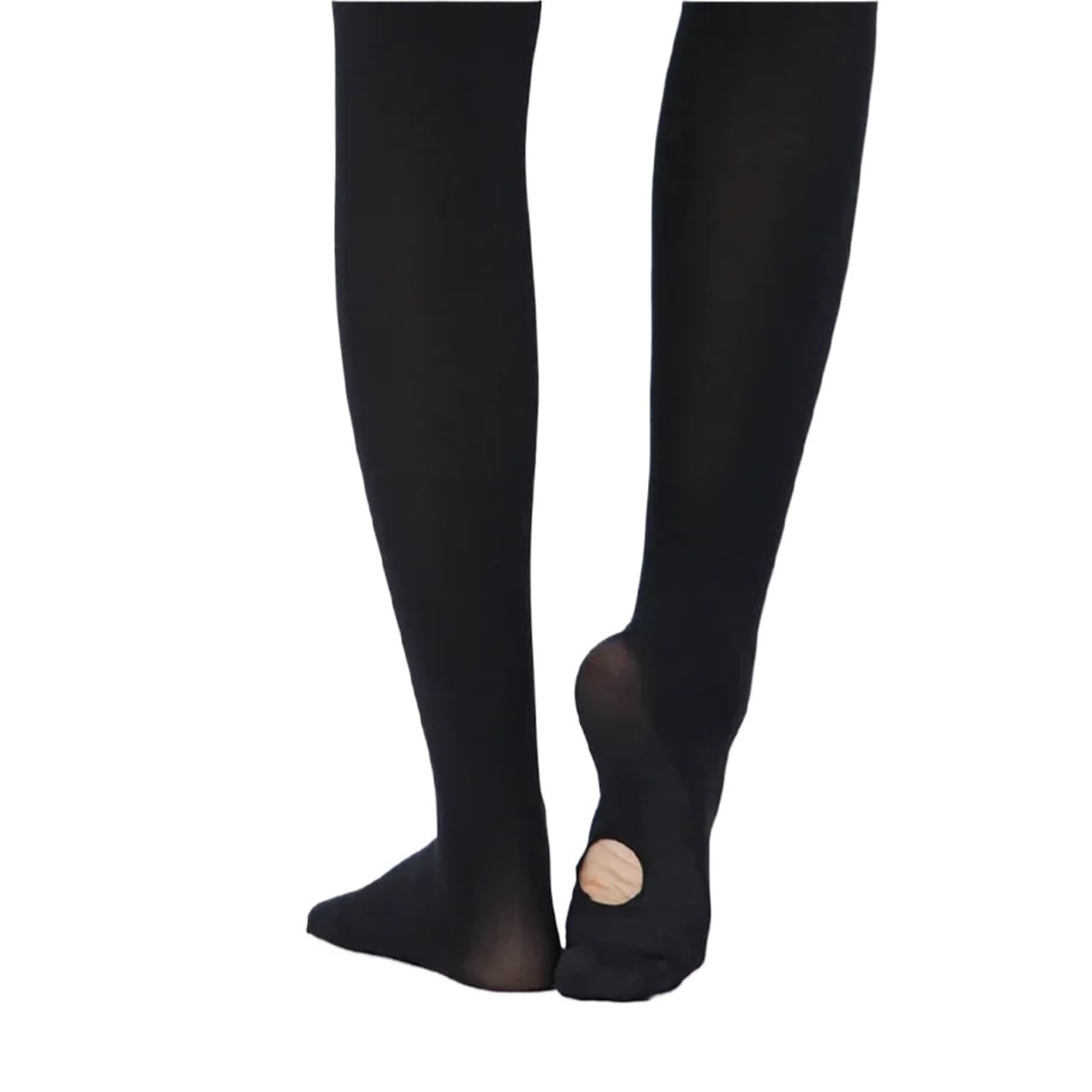 Collant Da Balletto 3 paia di collant da danza classica for ragazze e donne, 60D, convertibili, calze da danza classica, leggings da danza, collant da danza senza cuciture con foro(Color 1,2XL height