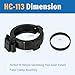 HC-113 Panel Clamp Assembly for Heliocol Swimming Pool Solar Panels-4 Pack