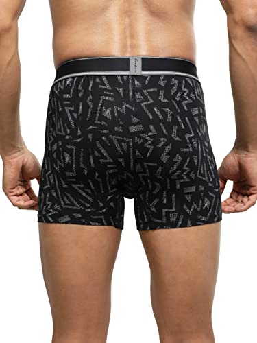 Image of Jockey US52 Men's Super Combed Cotton Printed Brief with Ultrasoft Waistband