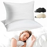 VUCHEET Kuyami Pillow, The Kuyami Pillows,Bed Pillows Standard Size,Home & Hotel Bed Pillows,Shape Retention for Side,Back or Stomach Sleepers,Breathable,Soft,Fluffy,and Cool (1, Standard (17x26in))