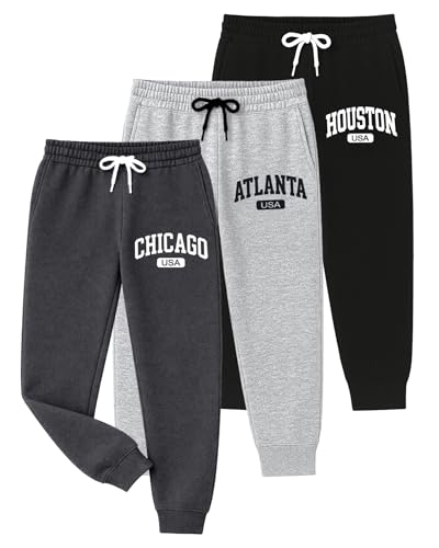 Image of Kuchipoo Boys Regular Fit Track Pants - Pack of 3
