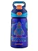 Contigo AUTOSPOUT Straw Striker Kids Water Bottle, 14oz, Sapphire