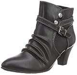  s.Oliver Damen 25300 Kurzschaft Stiefel, Schwarz (Black 001), 41