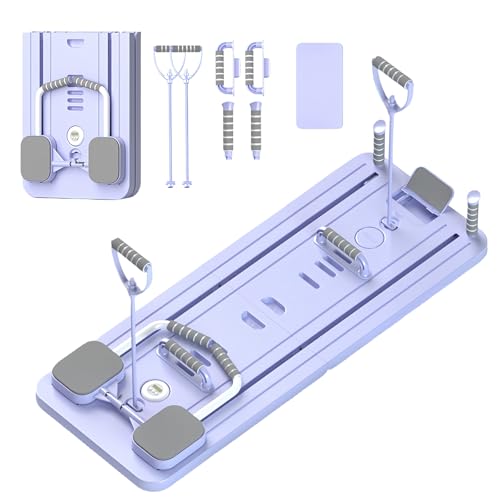 Design Ergonomico per una Maggiore Protezione: Progettata con imbottiture in EVA ispessite per ridurre lo stress articolare, questa kit pilates è dotata di maniglie ergonomiche e impugnature in schiuma morbida per una presa comoda, migliorando l’esperienza di allenamento complessiva. Realizzata in materiale PP ecologico e ad alta resistenza, la tavola resiste ad allenamenti intensi e prolungati, garantendo un’esperienza fitness stabile e sicura.