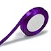 KGS Satin Ribbon | 1/2 Inch Wide | 25 Yards | Color: Purple | One Roll per Pack | Perfect for Bows, Gift Wrapping, Flower Bouquet, Christmas, Party Decorations, DIY Crafts
