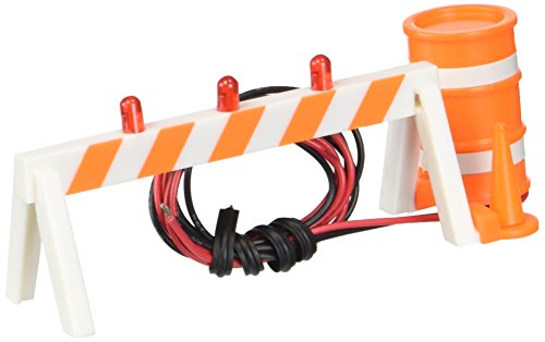 Williams by Bachmann Blinking Hazard Barricades 2 Per Pack - O Scale