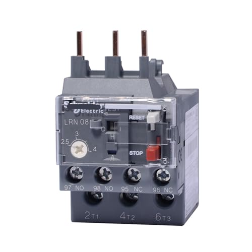 Relé de sobrecarga térmica LRN08N regulable de 2,5-4A para contactor LC1N