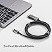 USB C to HDMI Cable 4K, Syntech USB-C (Thunderbolt 3 Compatible) to HDMI Cable Compatible with MacBook Pro 2020, MacBook Air/iPad Air 4/iPad Pro 2020, Samsung Galaxy S10/S9 and More - 6 feet