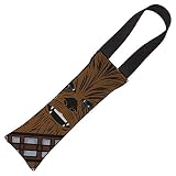Dog Tug Toy Star Wars Chewbacca Face Close Up Brown