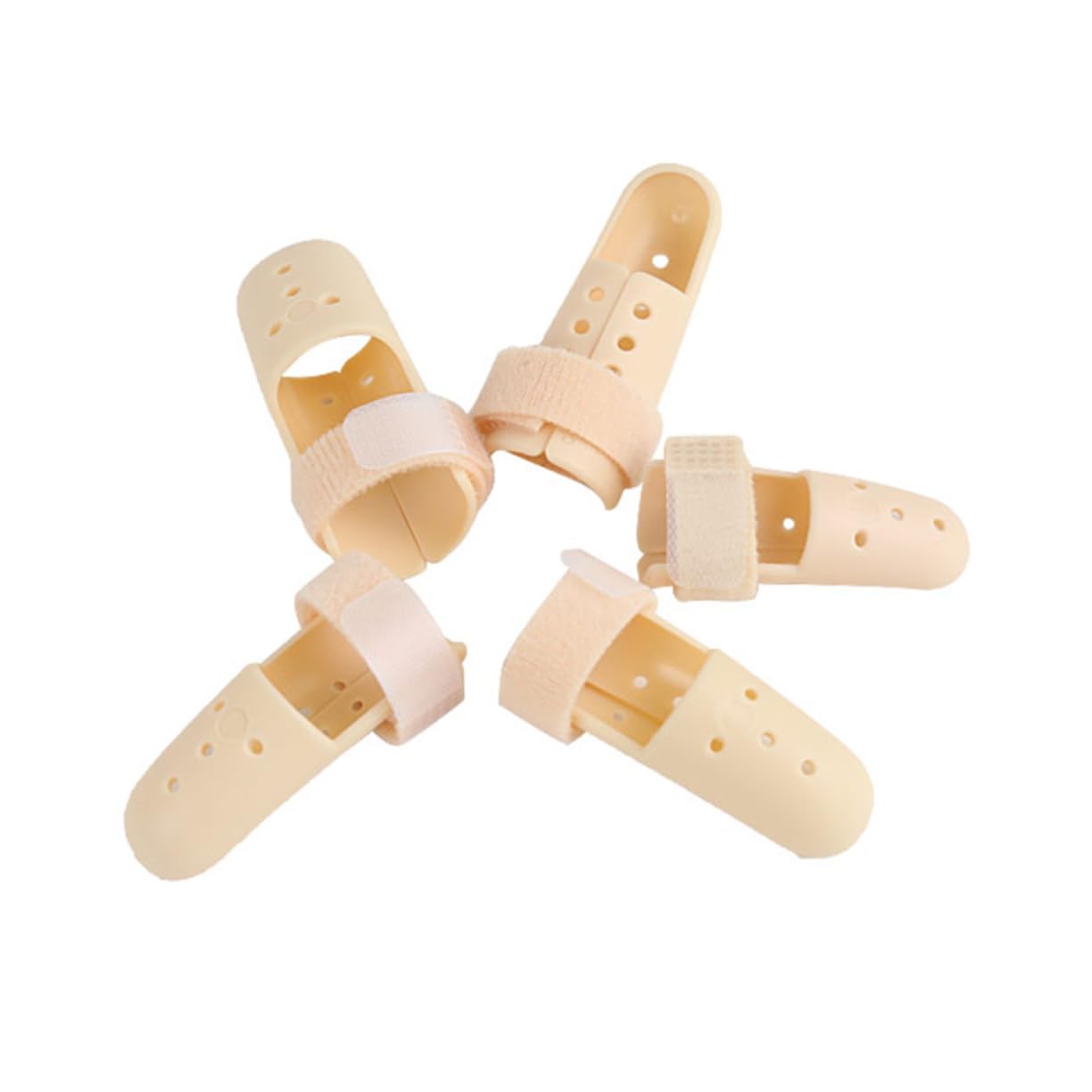DEARMAMY 1PC Breathable Finger Splint Protector for Fractures and Joint Finger Band Cushioned Design for Relief and Injury Prevention