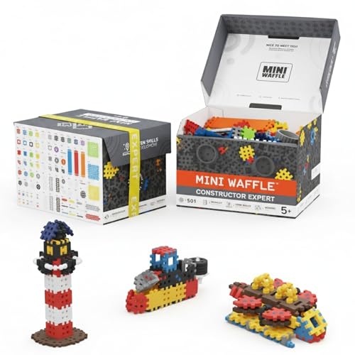 Mini Waffle Marioinex 501 pièces pour s'amuser en famille le mercredi après-midi