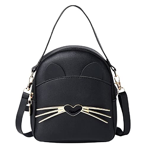 VISMIINTREND Vegan Leather Sling Bag for Girls | Crossbody | Messenger | Party Bag for Girls | Birthday Gift for Girl 2-8 year old | Rakhi Gifts