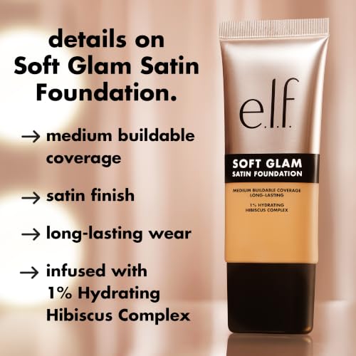 Image of e.l.f. Soft Glam Foundation, Medium Coverage, Long-Lasting & Buildable Foundation For A Smooth, Satin Finish, Vegan & Cruelty-Free, 11 Fair Neutral