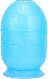 Cuenco Para Tinte De Cabello, Herramienta De Estilismo Para El Cabello, Coctelera Profesional Para Teñir El Cabello Con Báscula, Mezcla De Color De Cabello Para Peluquería(Azul)