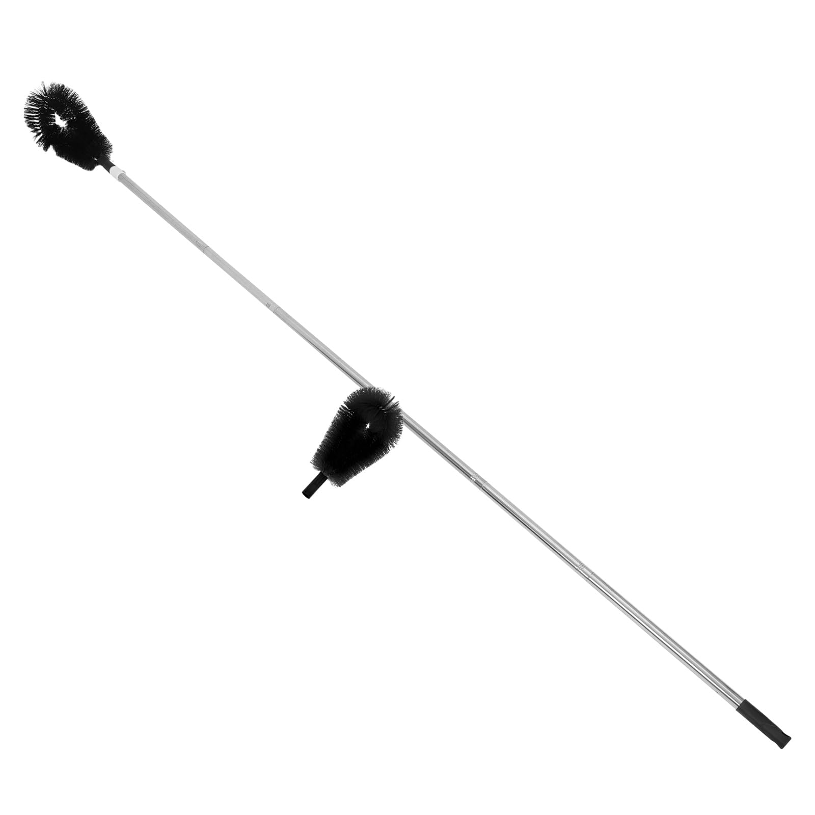 Brosse de nettoyage pour gouttière extensible outil entretien toit maison manche plastique acier