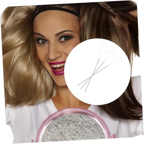 Herramienta de agujas crochet Cabilock de 3 piezas para tejer cabello 6