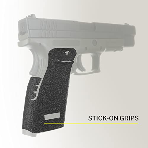 Talon Grips 202R For Springfield Armory Xd Full Size 9Mm/.357/.40, Black Rubber #TOP1