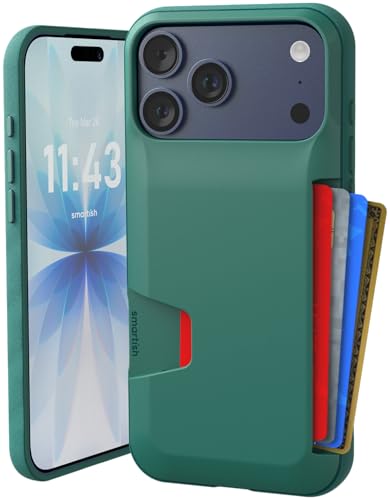 Étui portefeuille iPhone 17 Pro Max Smartish ultra fin avec porte-carte caché fente crédit