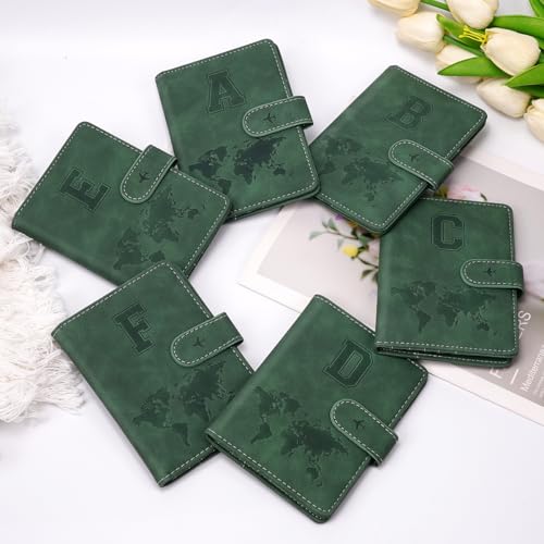Portefeuille de voyage RFID vert pin initialisé E pour vos déplacements internationaux