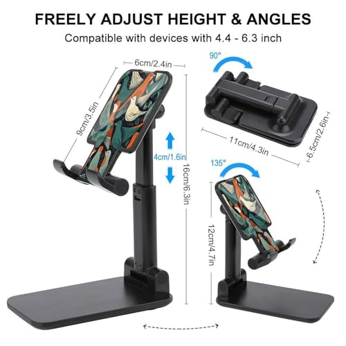 Support de téléphone pliable réglable universel pour iPhone et Android - 2