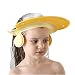 Baby Bath Shower Visor Wash Shampoo Cap Bathing tub Head Hair Rinser hat Prevent Water from Entering Eyes and Ears Protection Kids and Toddler (Orange)