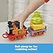 Thomas & Friends Toddler Toy My First Nia Push-Along Train with Stacking Cargo for Kids Ages 18+ Months
