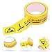 ULTECHNOVO ESD Tape Anti-Static Warning Tape Self Adhesive Safety Label for ESD Protected Areas Industrial Use Caution Marking