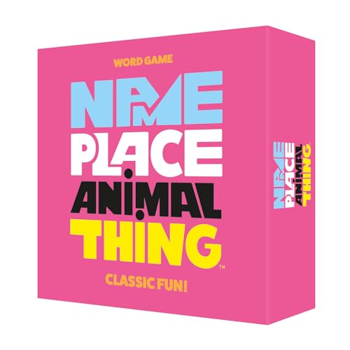 Name Place Animal Thing juego de mesa familiar miniatura 2