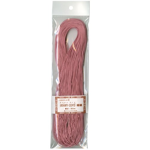 Fil d'art asiatique rose pour création de bijoux en micro-macramé et nœuds d'art