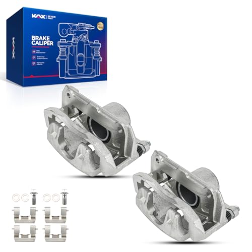 Image of KAX Front Brake Caliper for 2003-2012 Accord | 1999-2008 TL, 2004-2014 TSX, 1999-2004 RL, 2001-2003 CL