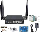 Banana Pi BPI-R4 Wireless Wifi Router Board prend en charge 2x 10Gbe SFP et 4x Gbe Ethernet avec 4 ports 10/100/1000Mbps Gigabit Ethernet, dispose également d’un port USB3.2 et d’une interface M.2, prend en charge la réception de signal 4G/5G (EM05/RM500Q-GL/RM520N-GL) et NVME SSD. Fournit la connexion réseau la plus rapide et la plus fiable.