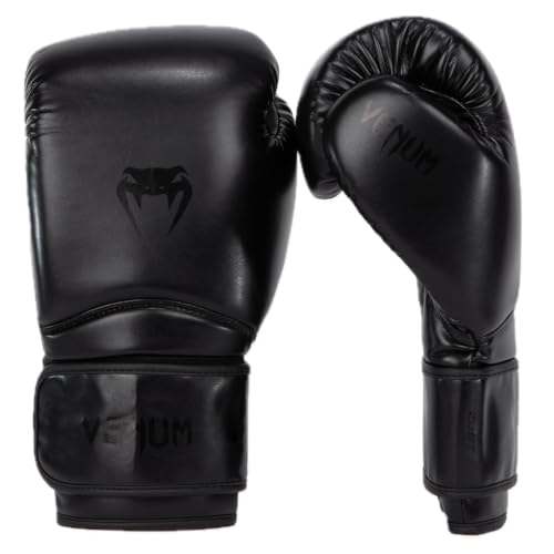 Venum Contender 1.5 Boxing Gloves - Black/Black - 10-Ounce by Venum - Used condition - US$39.97
