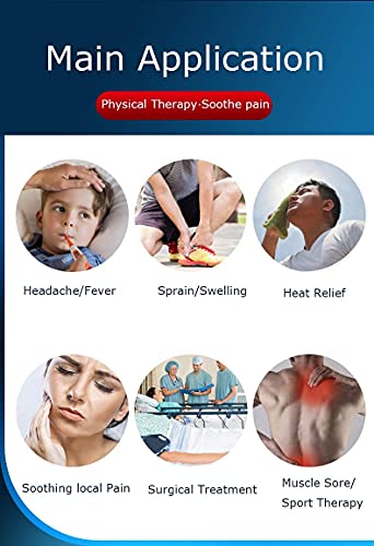 Image of Reusable Hot and Cold Ice Pack | Flexible Gel for Injuries, Pain Relief Cold Ice Gel Pack for Shoulders, Knee, Back, Neck Hot Compression Gel Pack for Pain Relief-Medium Pack of 2 (2 Pc)