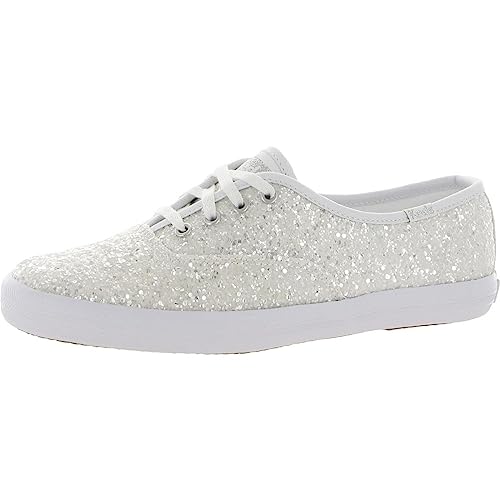 Keds Champion Glitter Cel - Women's, White Oxford, 9.5 W