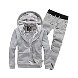 ジャージ メンズ 上下セット カジュアル スポーツ 大きいサイズ グレー M