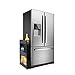 IdeaWorks 3 Tier Slide Out Storage Tower Laundry / Kitchen Slim Slide Out Pantry - Perfect for Organization and Storage