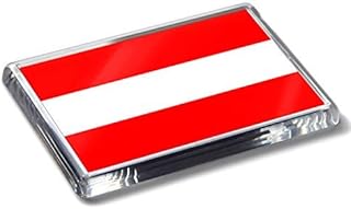 Flag of Austria kolory narodowe silny akrylowy magnes na lodówkę dekoracja domu