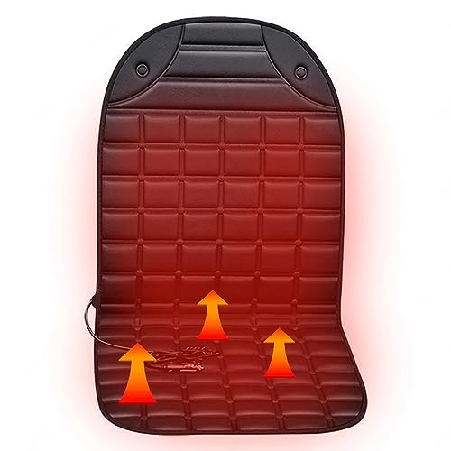 Winter Auto Sitzauflage Mit Rückenlehne - Wärmendes Sitzkissen Für Fahrer & Büro